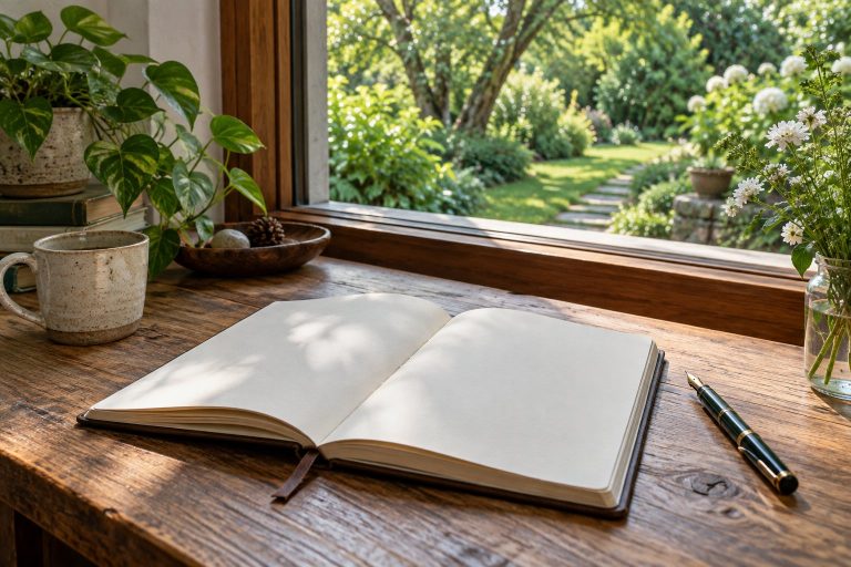 A journal does not need a perfect first page — AI-generated editorial illustration